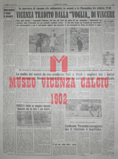 Il Giornale di Vicenza 16-4-1973