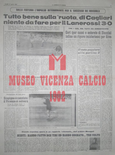 Il Giornale di Vicenza 17-4-1972