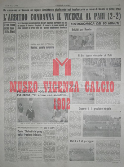 Il Giornale di Vicenza 19-3-1973