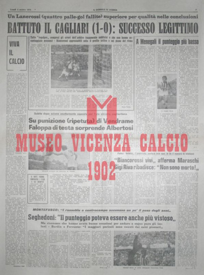 Il Giornale di Vicenza 2-10-1972