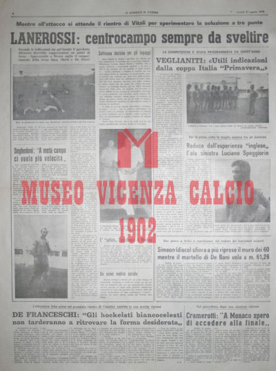Il Giornale di Vicenza 21-8-1972