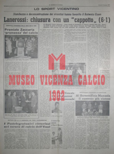 Il Giornale di Vicenza 22-6-1971