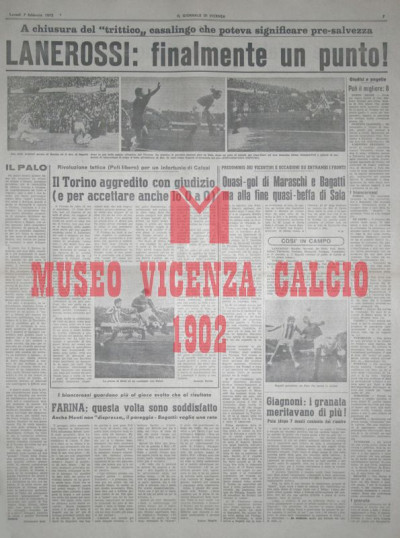 Il Giornale di Vicenza 7-2-1972