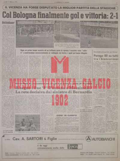 Il Giornale di Vicenza 11-2-1974