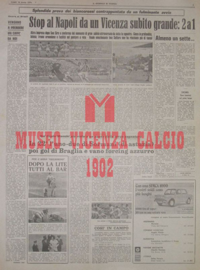 Il Giornale di Vicenza 18-3-1974