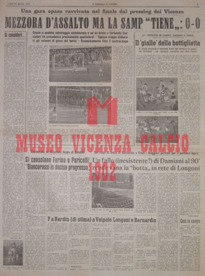 Il Giornale di Vicenza 21-1-1974