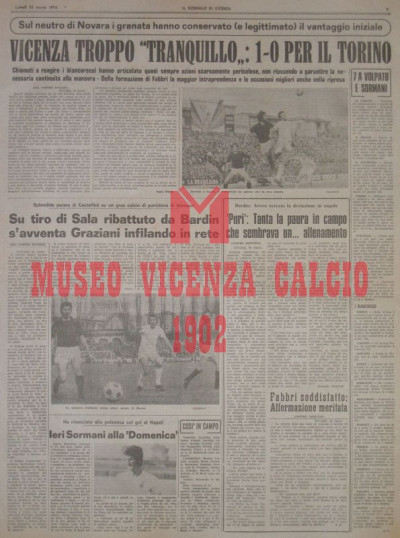 Il Giornale di Vicenza 25-3-1974
