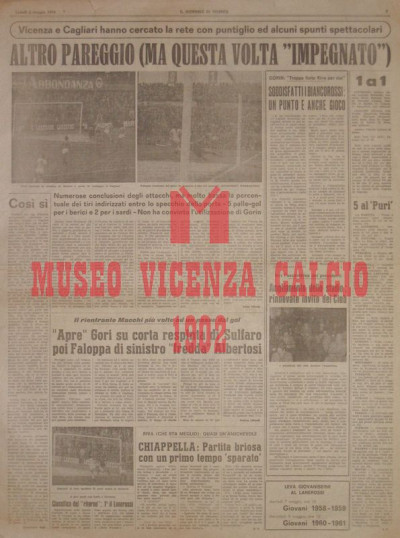 Il Giornale di Vicenza 6-5-1974