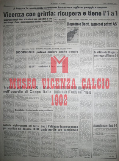 Il Giornale di Vicenza 8-9-1975