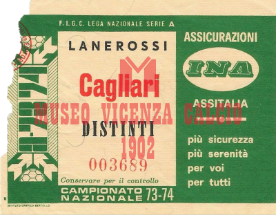 1973-74 Vicenza-Cagliari 