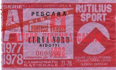 1977-78 Pescara-Vicenza