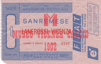 1984-85 Sanremese-Vicenza