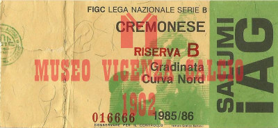 1985-86 Cremonese-Vicenza
