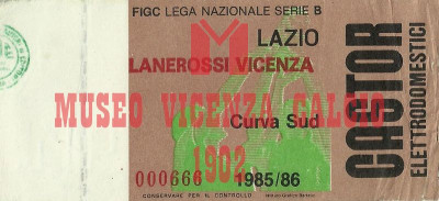 1985-86 Lazio-Vicenza