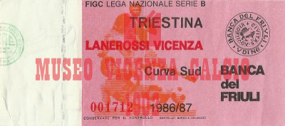 1986-87 Triestina-Vicenza