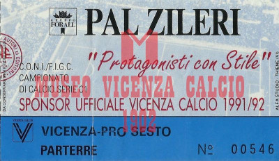 1991-92 Vicenza-Pro Sesto