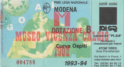 1993-94 Modena-Vicenza