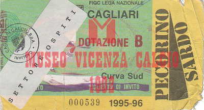 1995-96 Cagliari- Vicenza