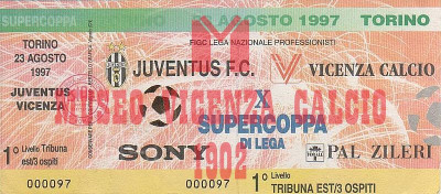 1996-97 Supercoppa Italiana Juventus-Vicenza